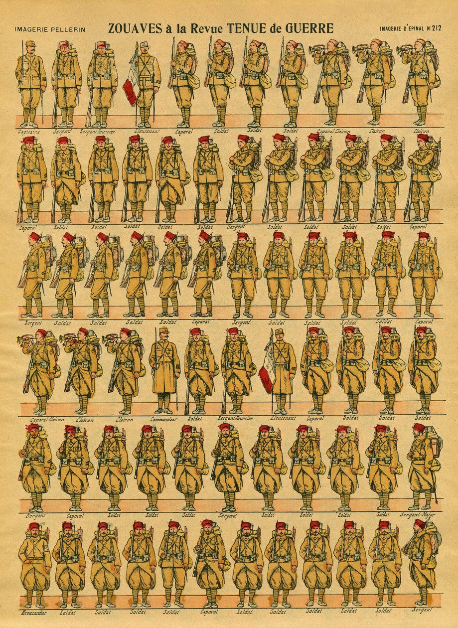 Zouaves, une unité d