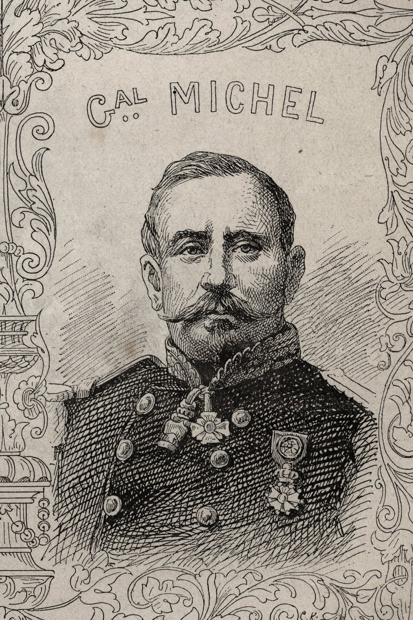 portrait du général français Victor Constant Michel - French School