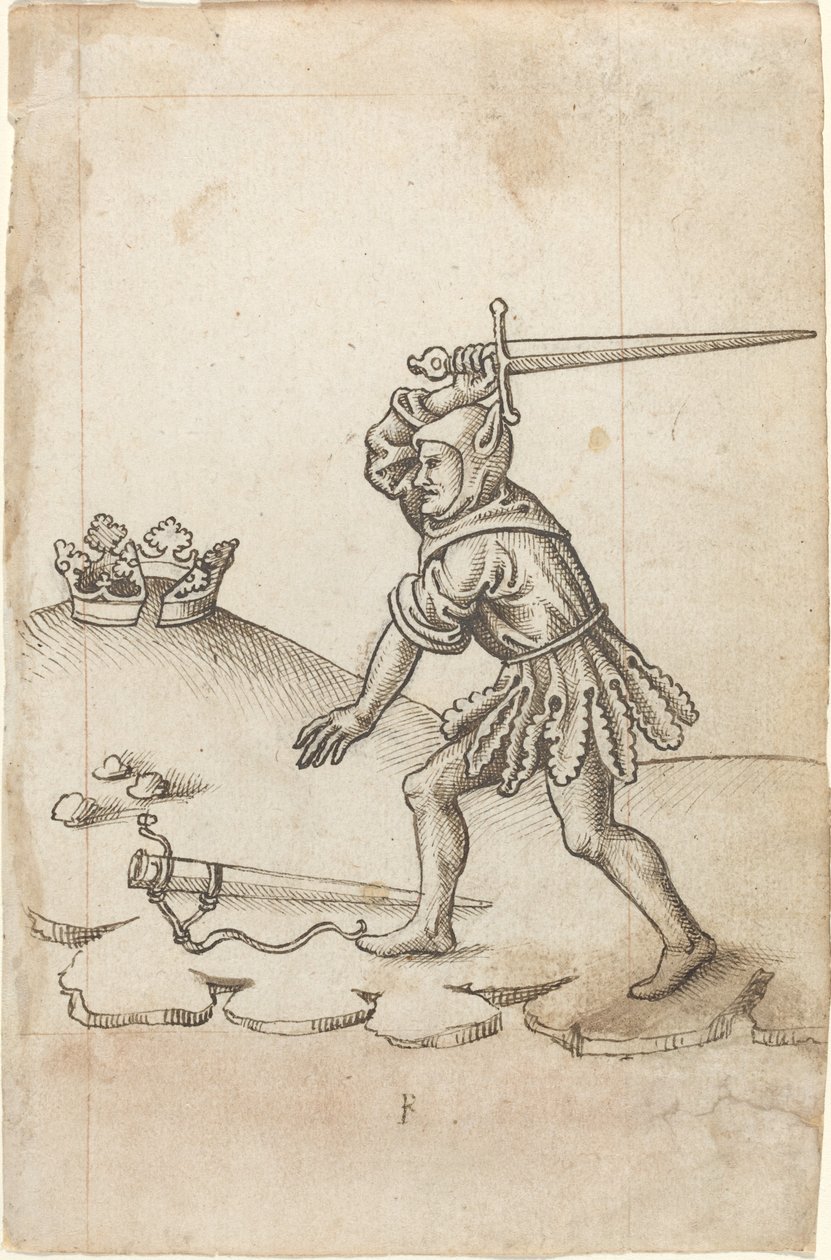 "Ne cassez pas la couronne" [fol. 43 recto] - French early 16th Century