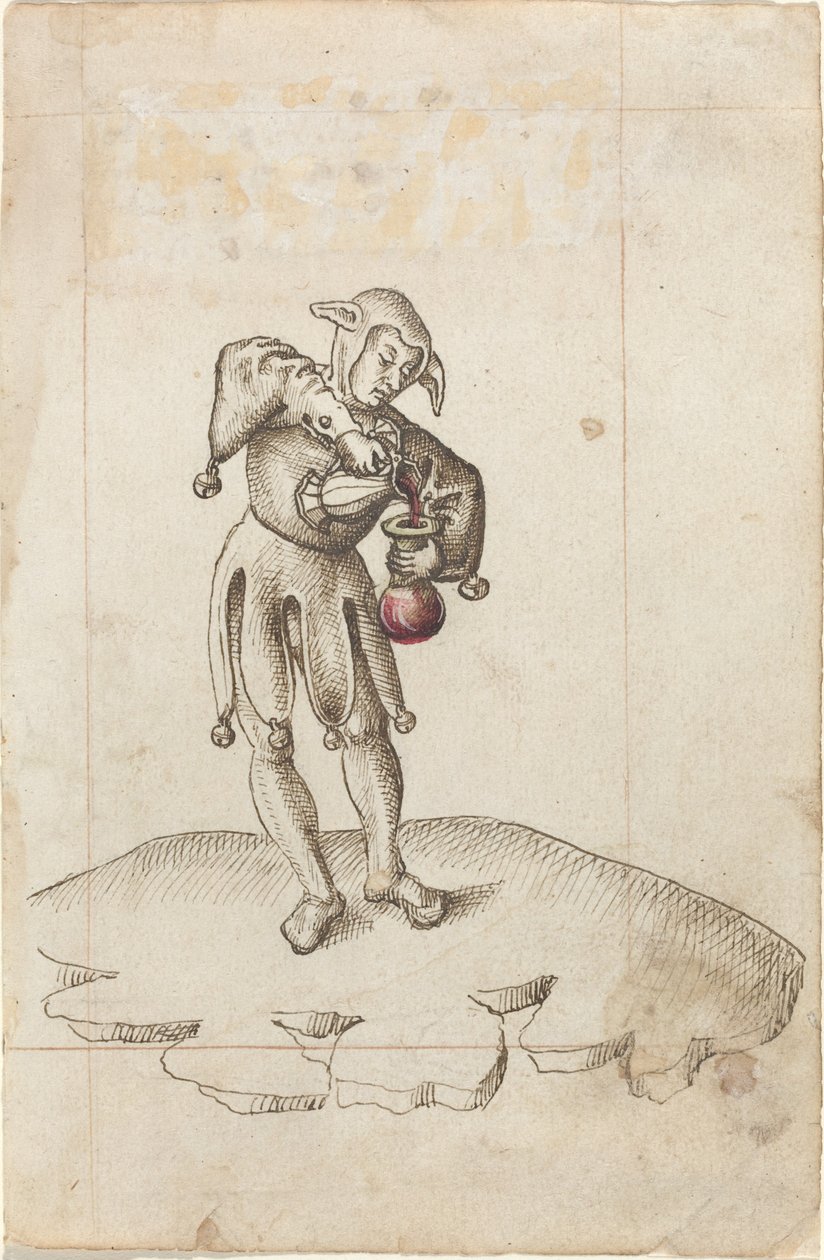 Ne mettez pas de nourriture dans un pot de chambre [fol. 24 recto] - French early 16th Century