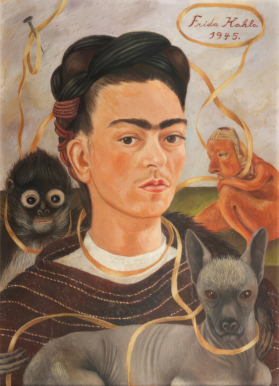 Autorretrato avec changuito - Frida Kahlo