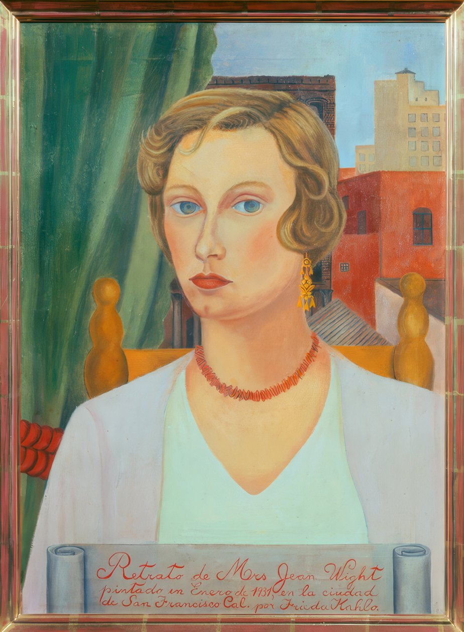 Portrait de Mme Jean Wight - Frida Kahlo