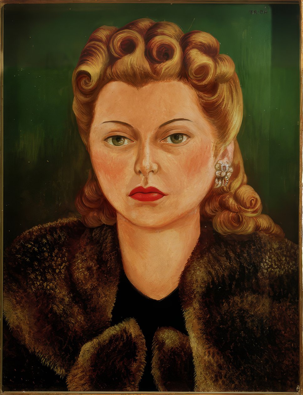 Portrait de Natasha Gelman - Frida Kahlo