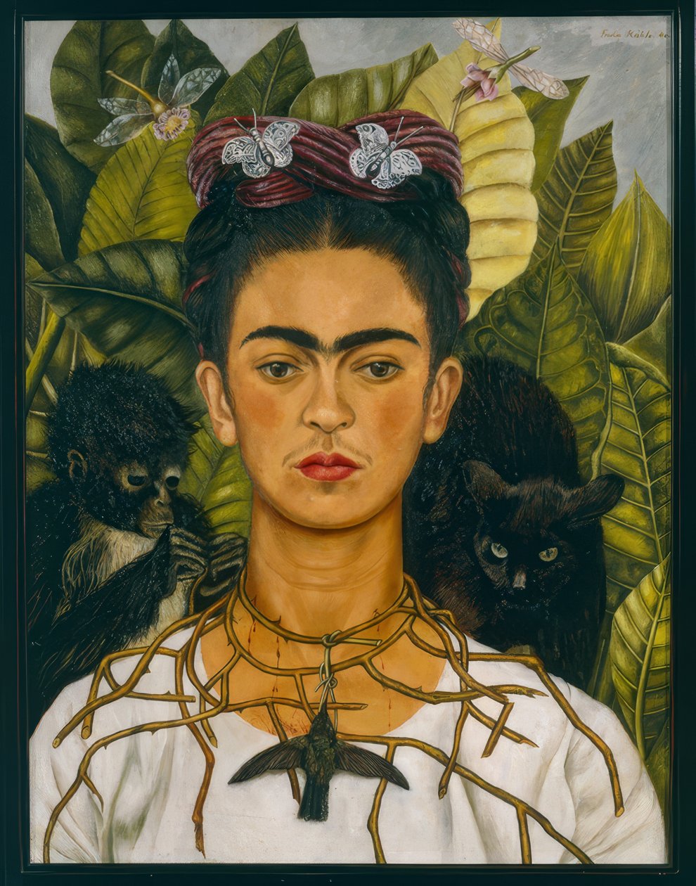 Autoportrait au collier d