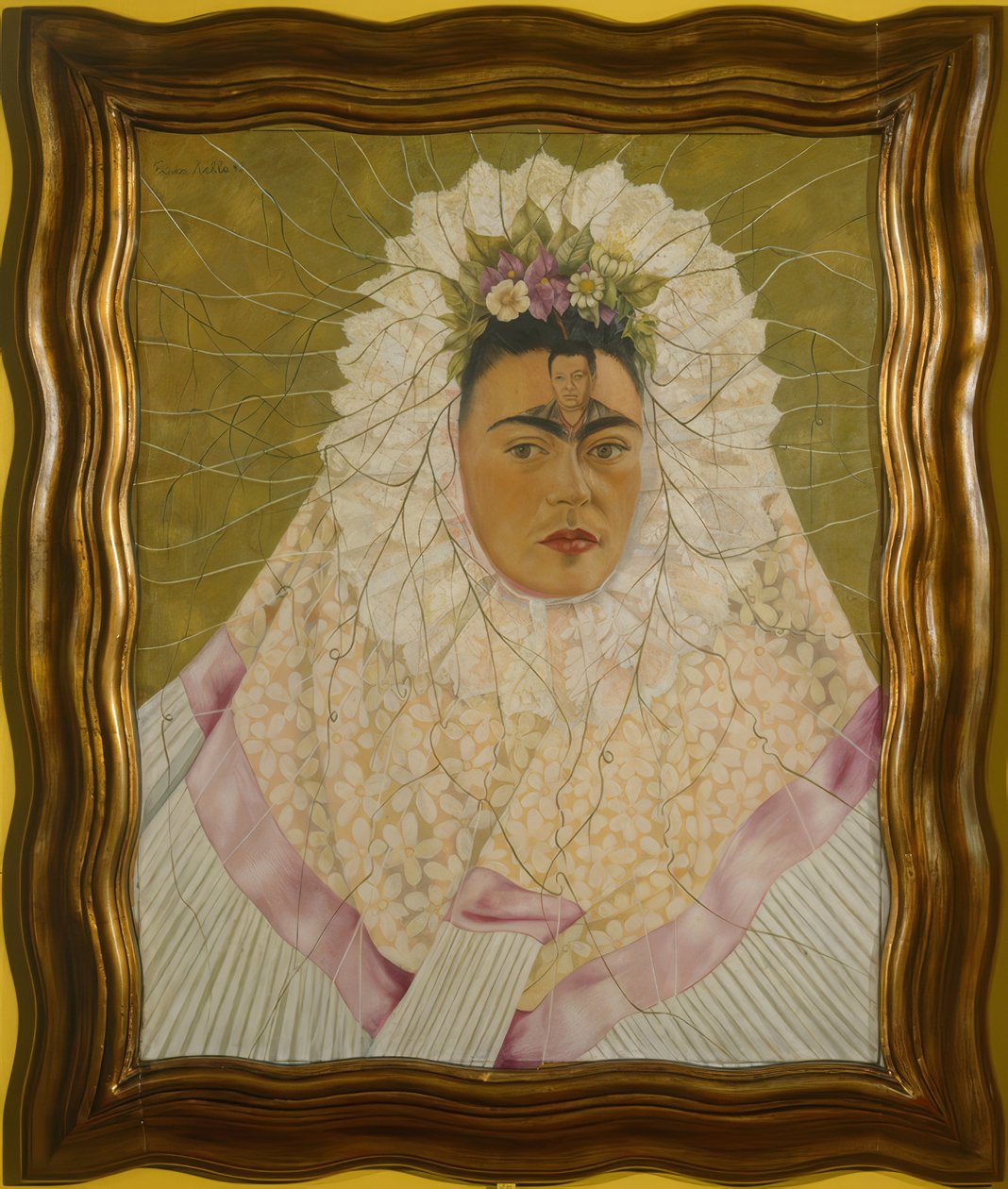 Autoportrait en Tehuana ou Diego dans mes pensées - Frida Kahlo