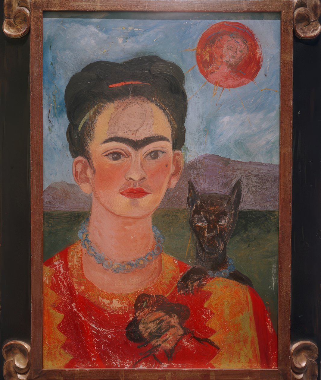 Autoportrait et portrait de Diego ... - Frida Kahlo