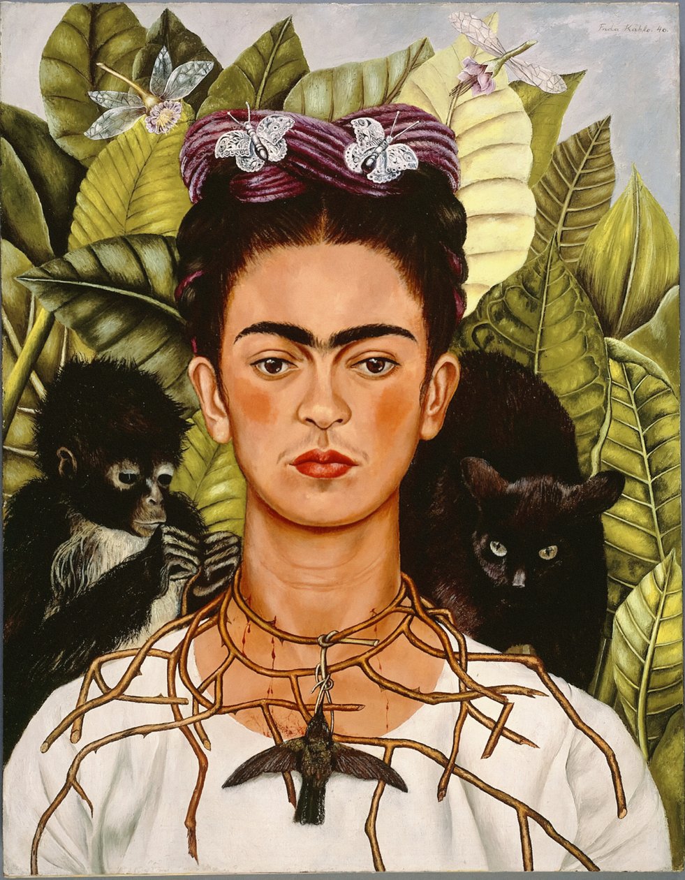 Autoportrait avec collier d