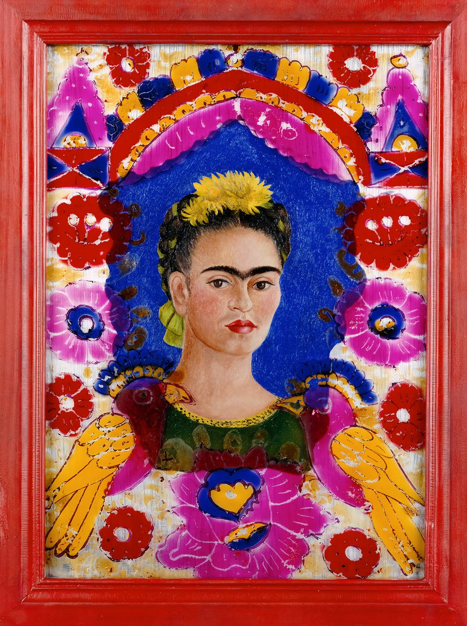 Le cadre (autoportrait) - Frida Kahlo