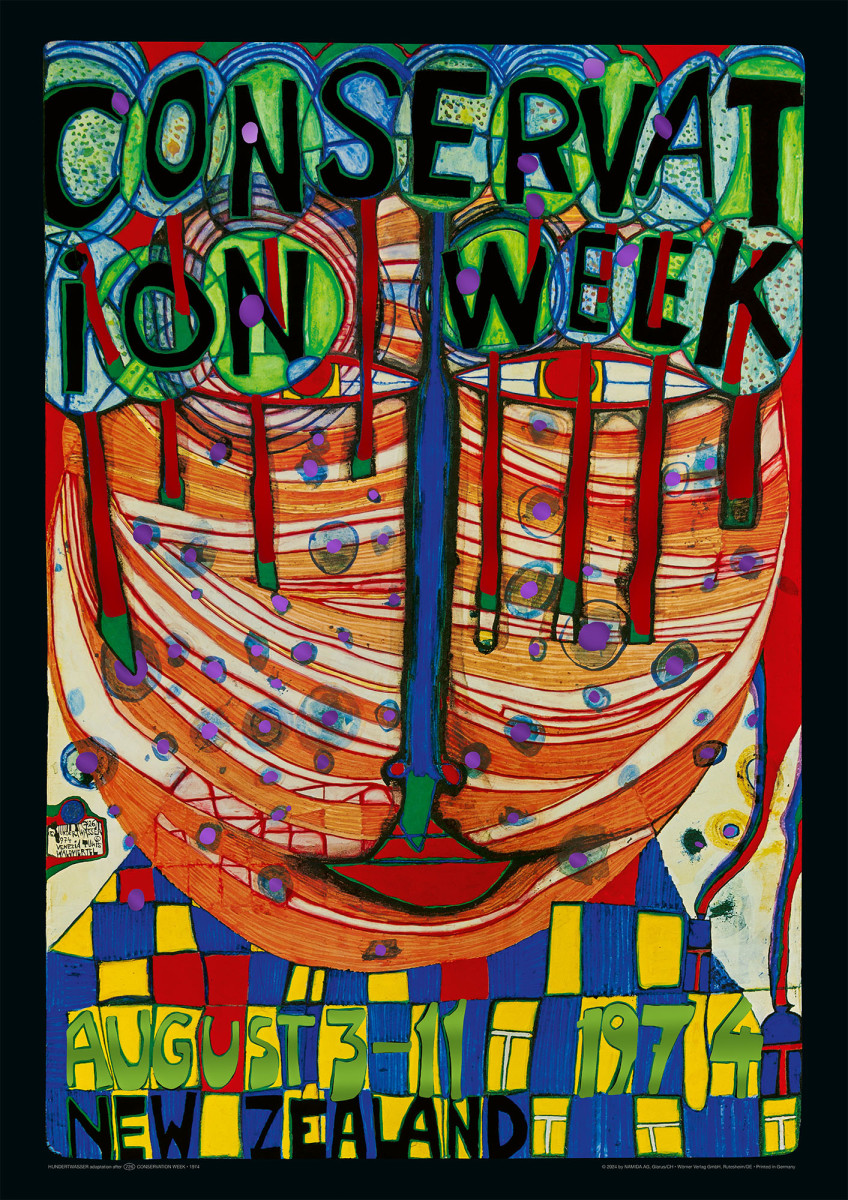 Semaine de la conservation (version originale) - Friedensreich Hundertwasser