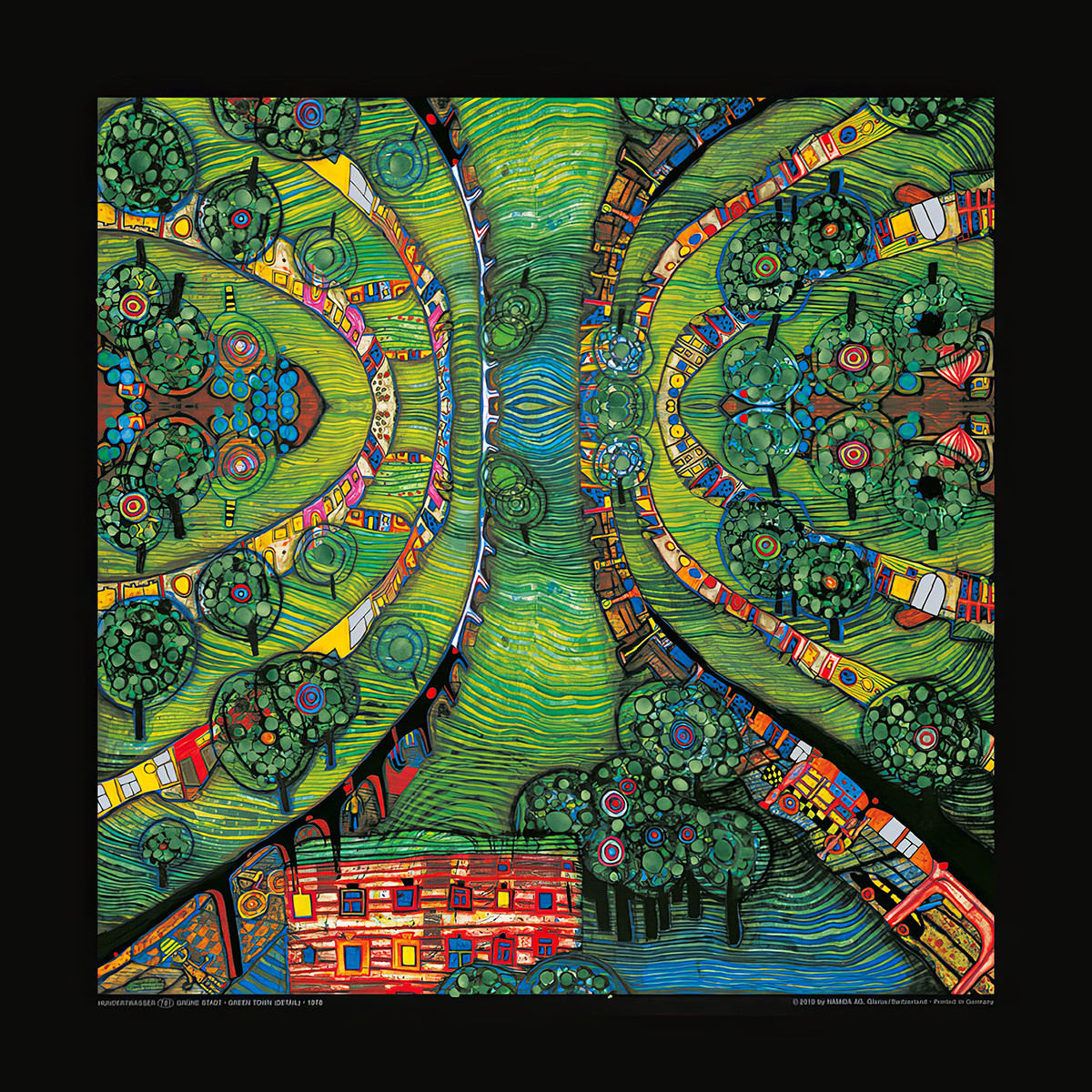 La ville verte (adaptation) - Friedensreich Hundertwasser