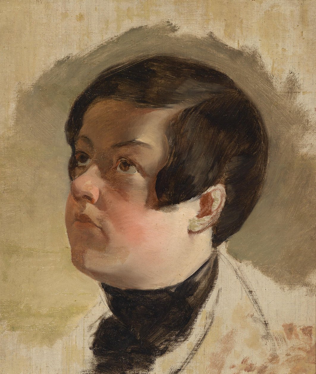 Étude pour une tête de garçon - Friedrich von Amerling