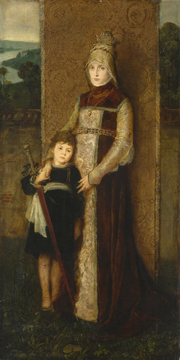Groupe de la fête des artistes de Munich de 1876 - Friedrich August von Kaulbach