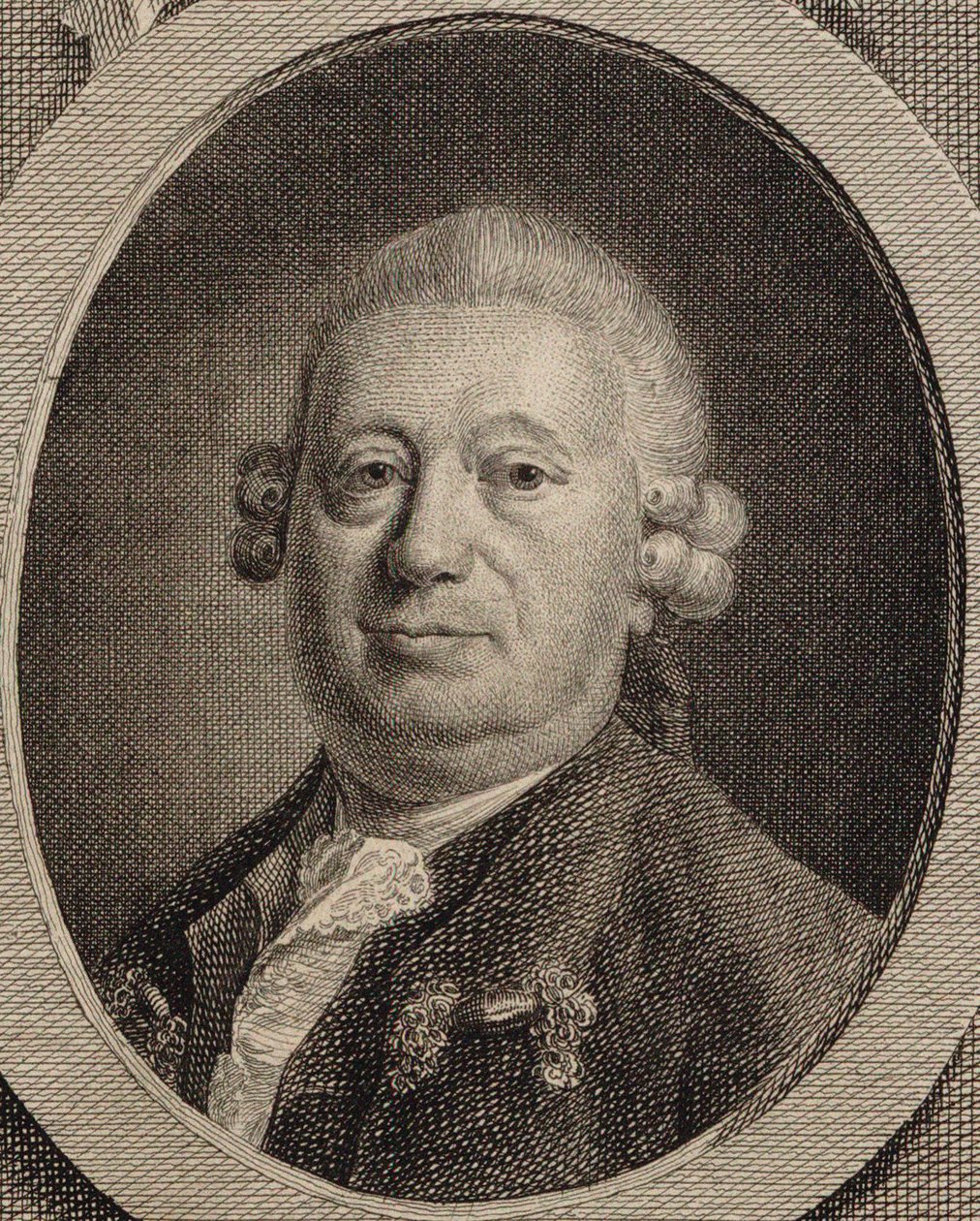 Portrait du compositeur Johann Heinrich Rolle 1716-1785, 1780 - Friedrich Christian Gottlieb Geyser