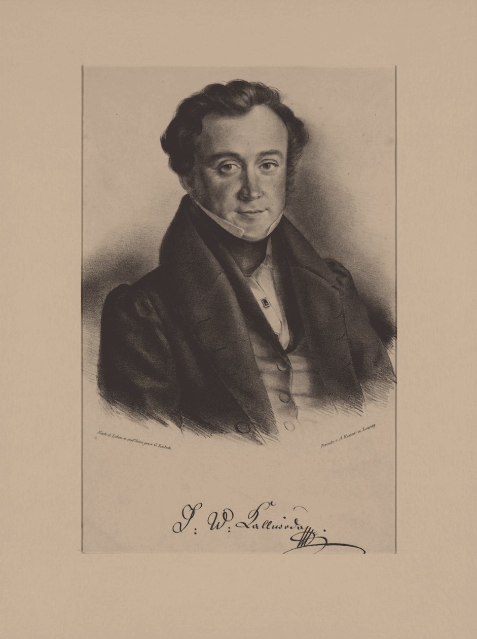 Portrait du compositeur Jan Kalivoda 1801-1866 - Friedrich Gustav Schlick