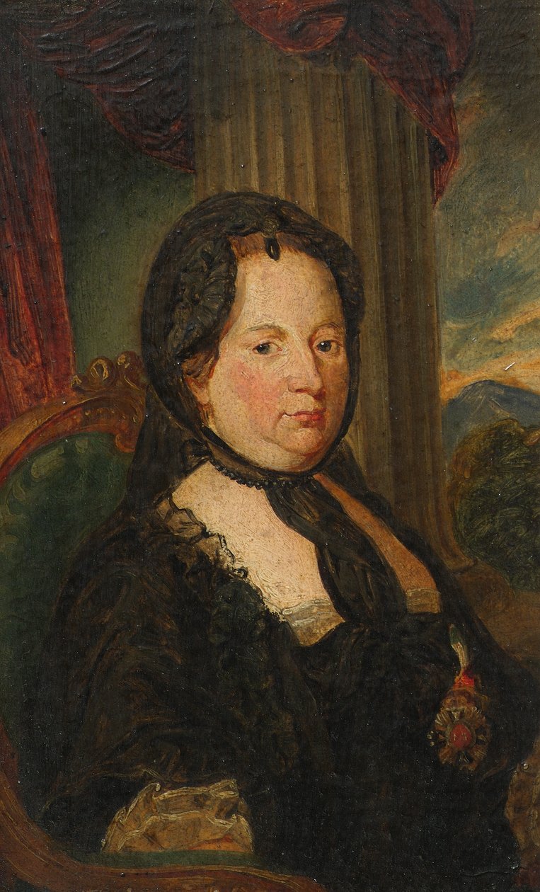 Impératrice Marie-Thérèse en deuil - Friedrich Hasslwander