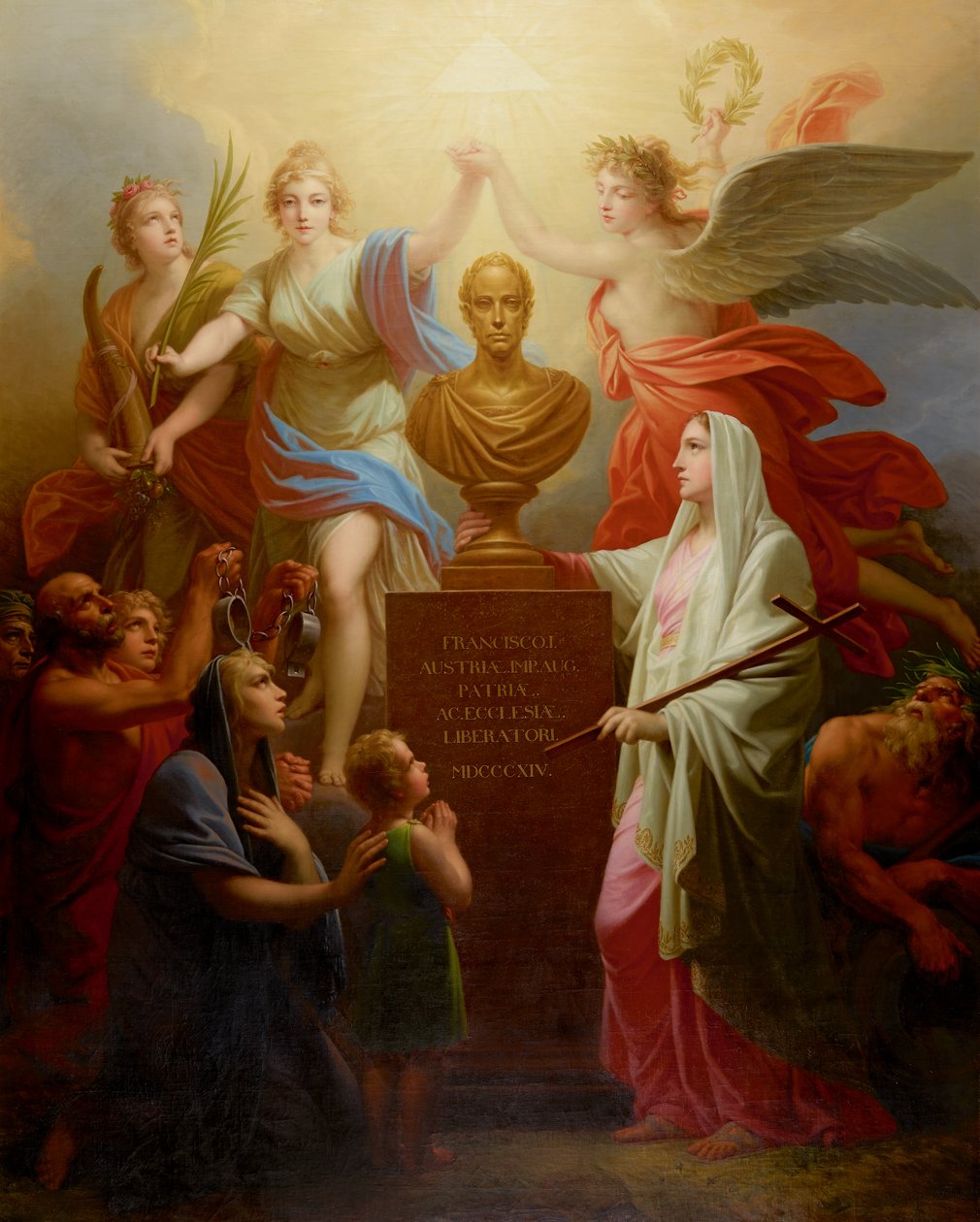 Allégorie des bénédictions de la paix - Friedrich Heinrich Fuger