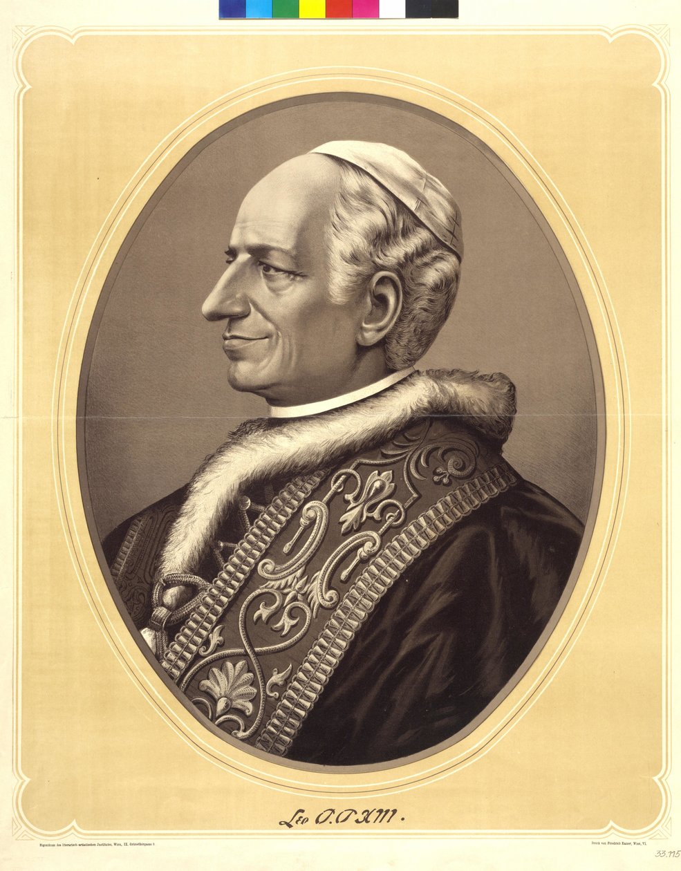 Pape Léon XIII - Friedrich Kaiser