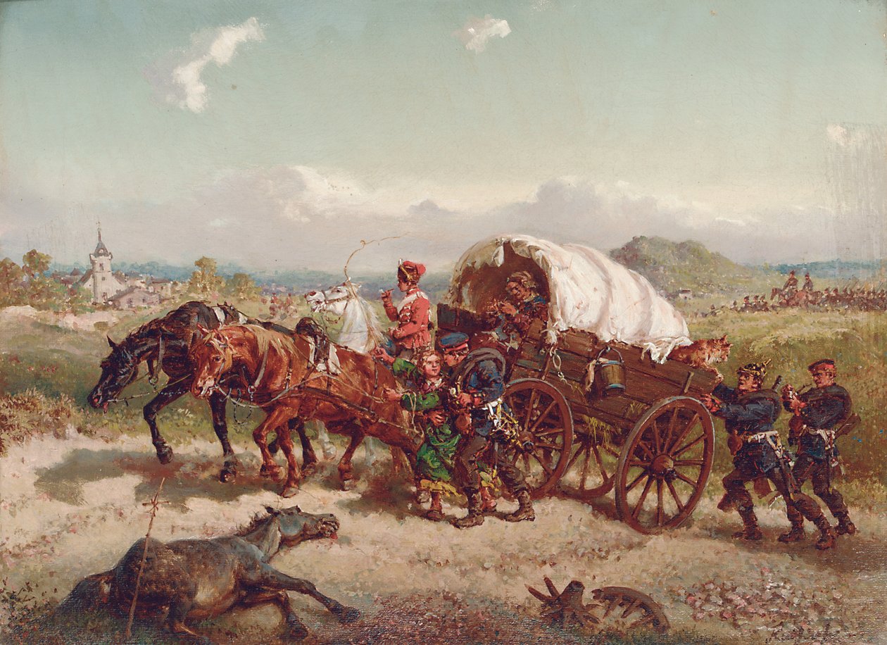 Retour de bataille - Friedrich Kaiser