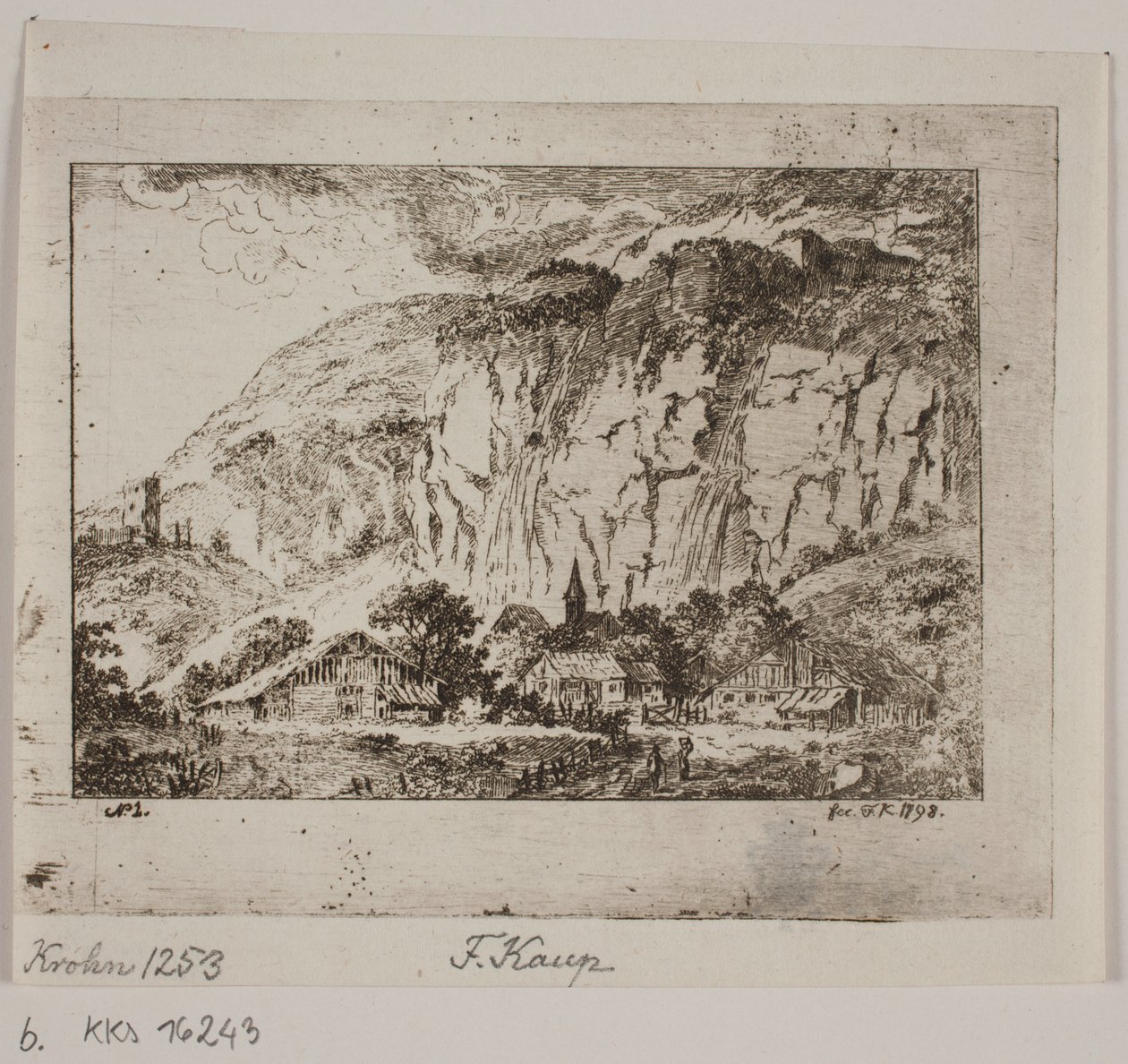 Paysage - Friedrich Kaup