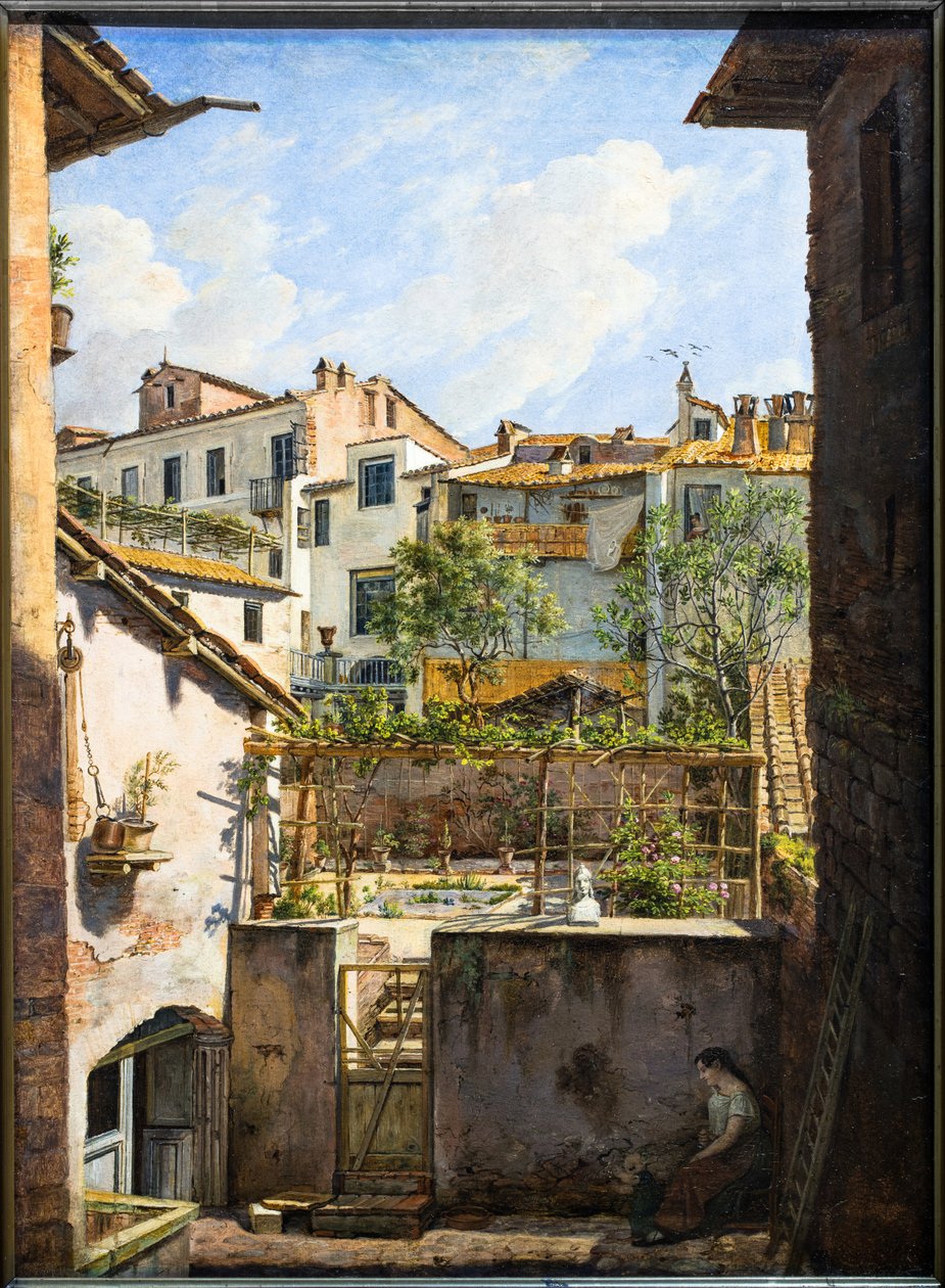 Arrière-cours italiennes - Friedrich Moosbrugger