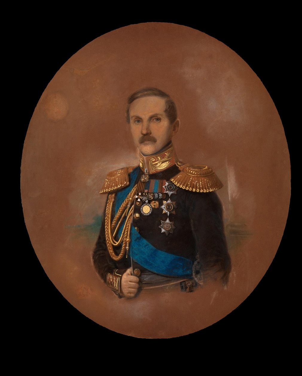 Portrait du comte Pyotr Kleinmichel 1793-1869 - Friedrich Randel