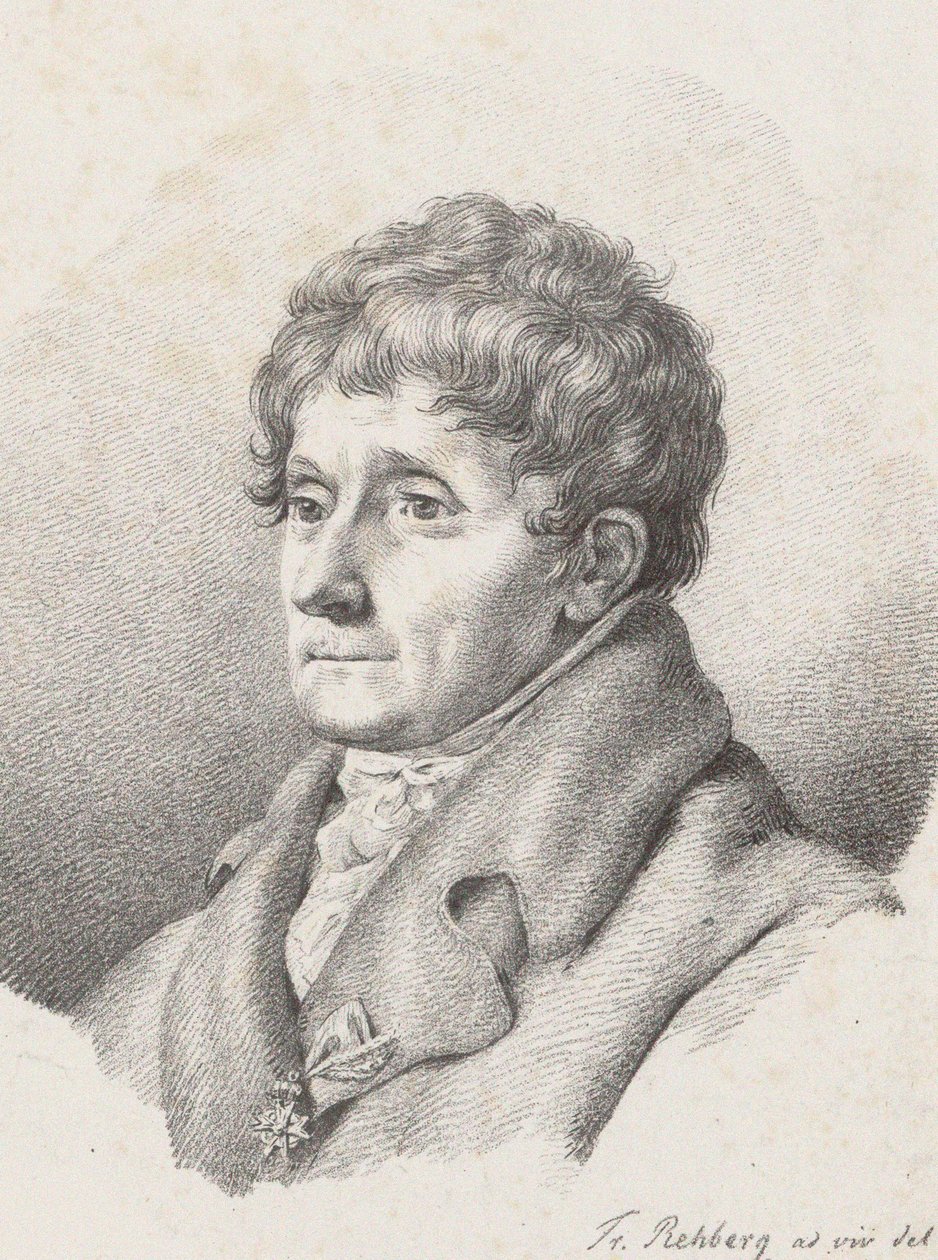 Portrait du compositeur Antonio Salieri - Friedrich Rehberg