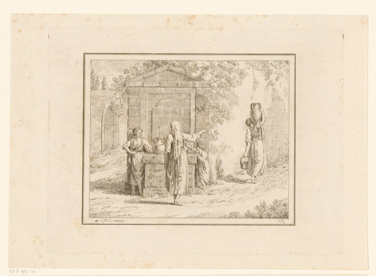 Femmes au puits - Friedrich Rehberg