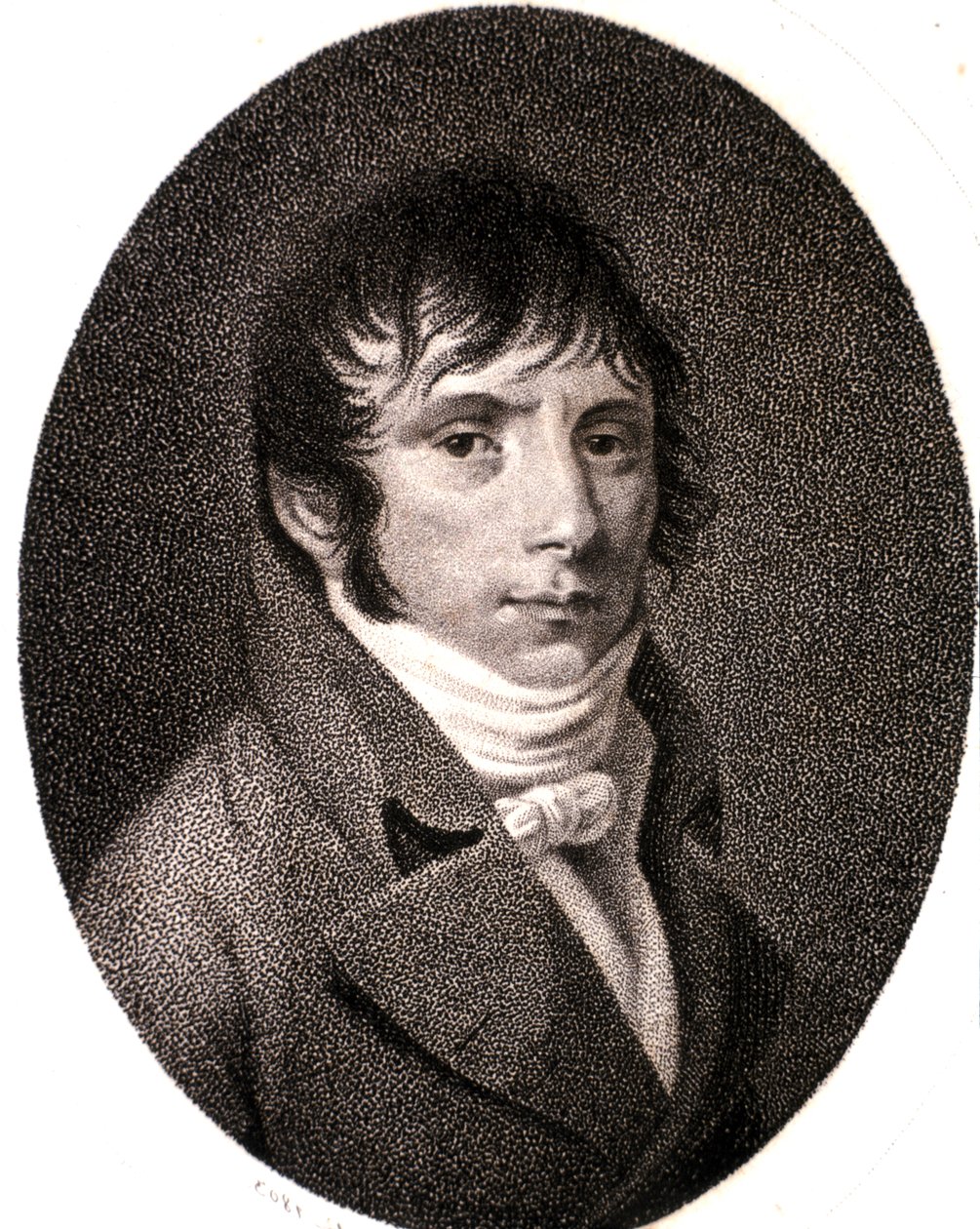 Portrait de Luigi Cherubini (eau-forte) - Friedrich Wilhelm Bollinger