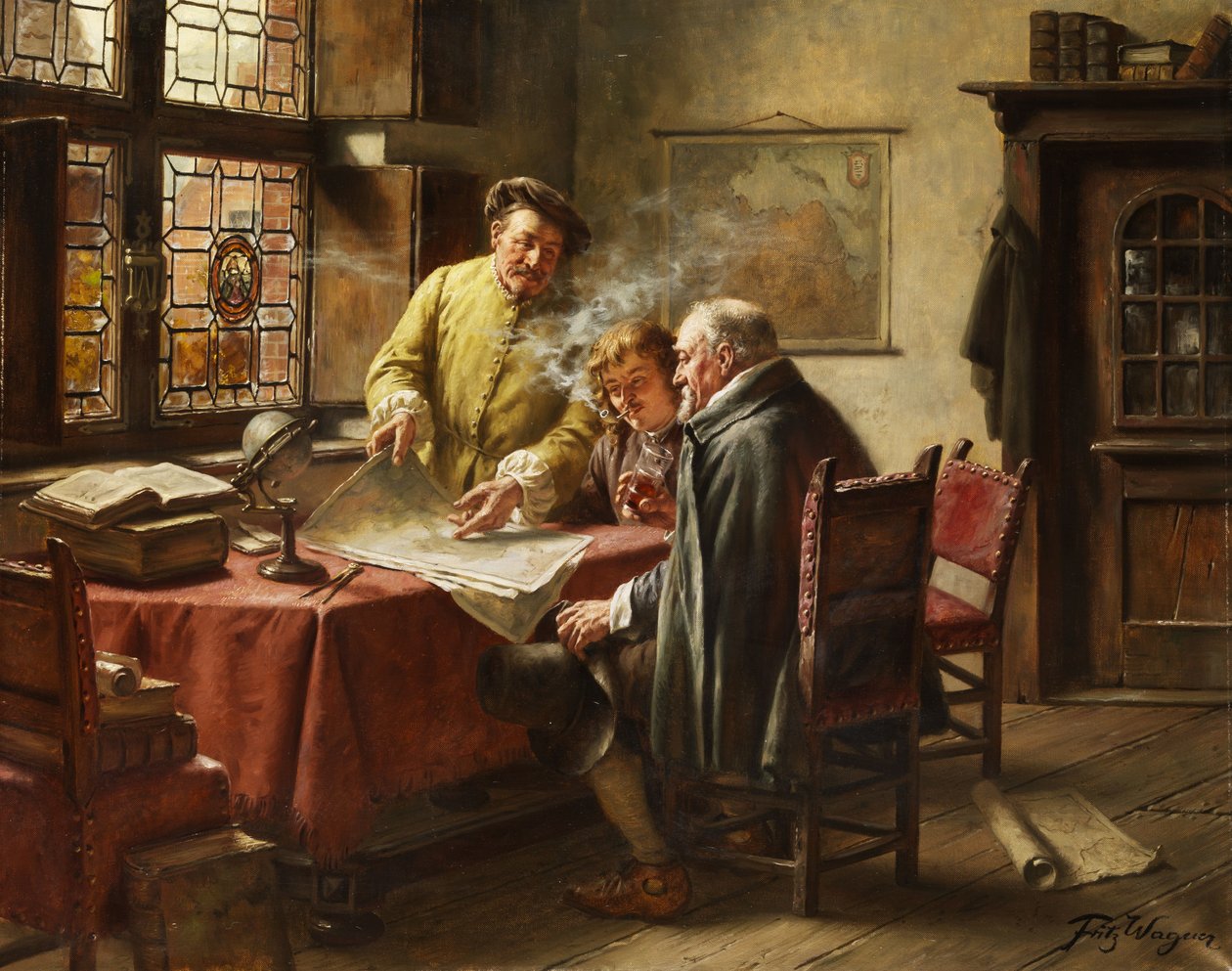 Marchands hollandais - Fritz Wagner