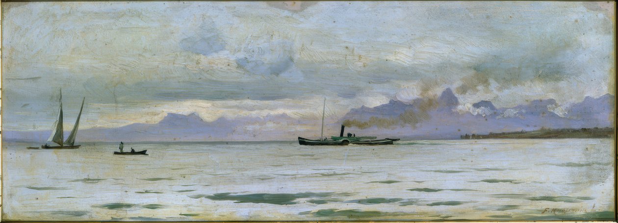 Bei Nyon von Fritz Huguenin-Lassauguette