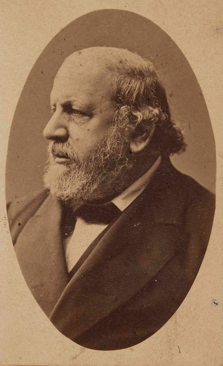 Portrait du compositeur Ferdinand von Hiller 1811-1885, c. 1880 - Fritz Luckhardt