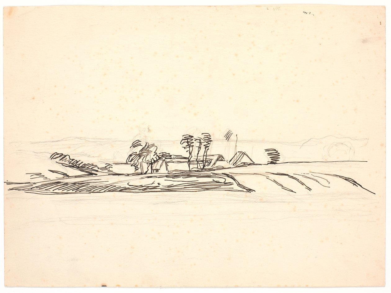 Paysage avec une ferme - Fritz Syberg