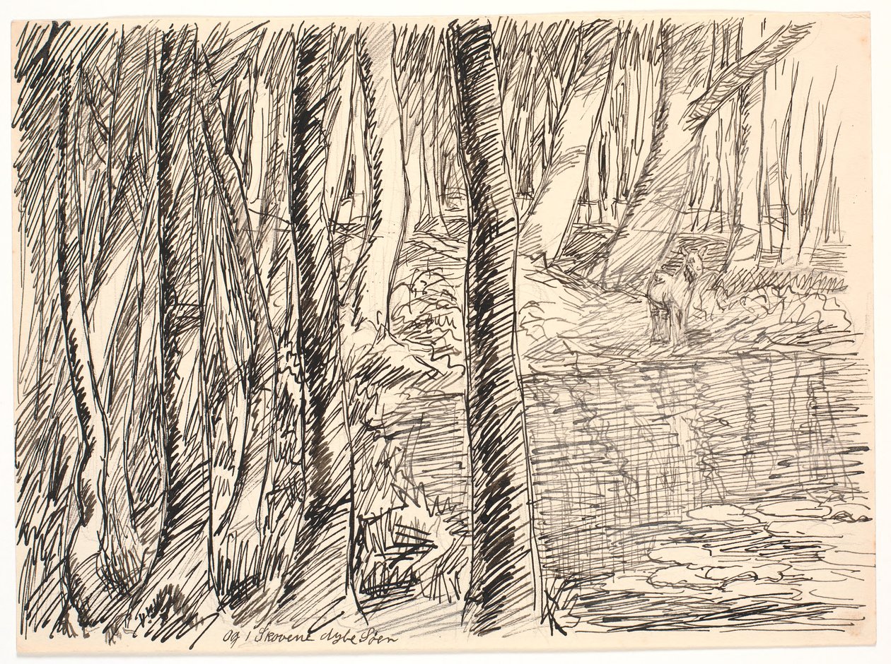 Et dans les forêts des lacs profonds - Fritz Syberg