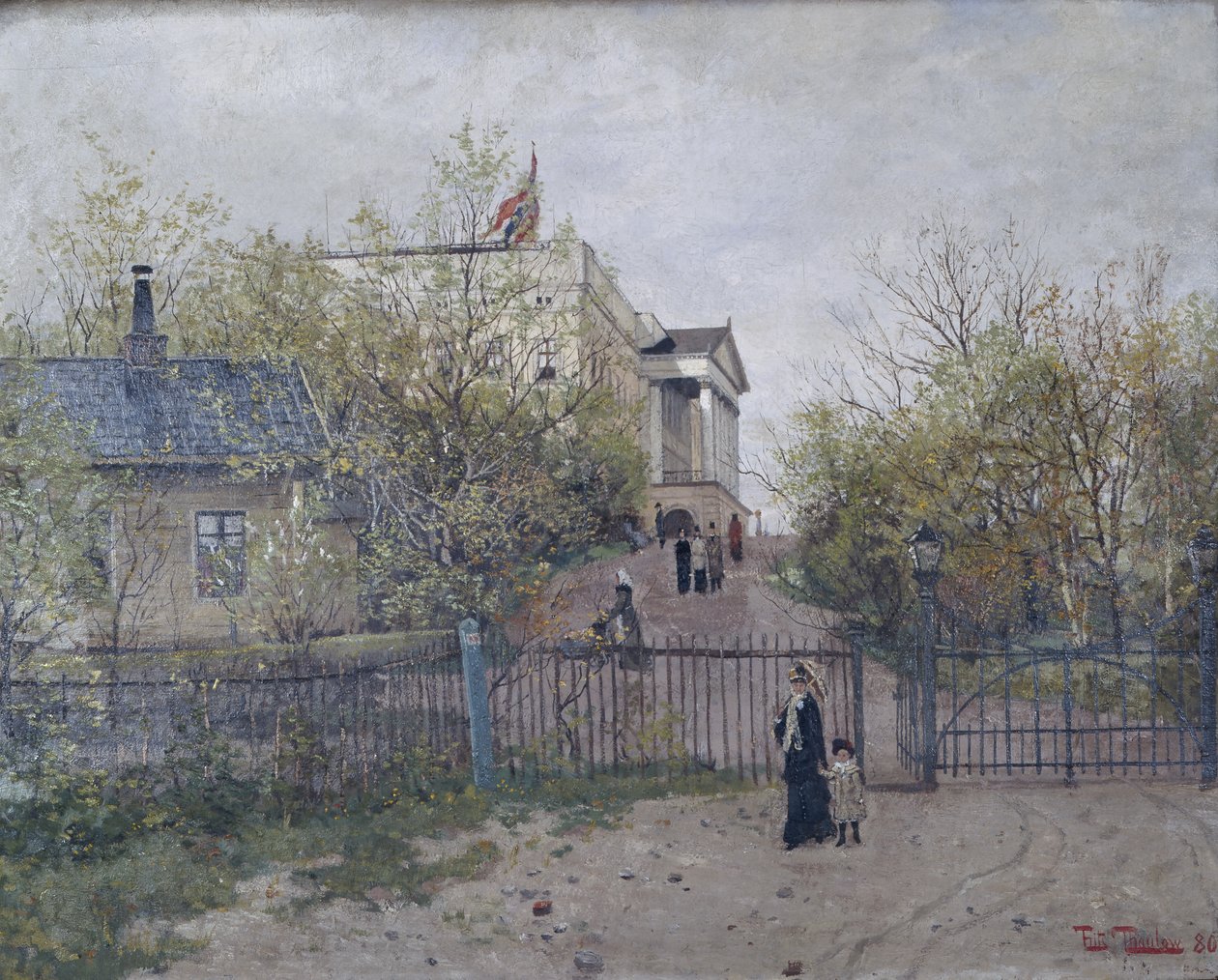 Le château - Fritz Thaulow