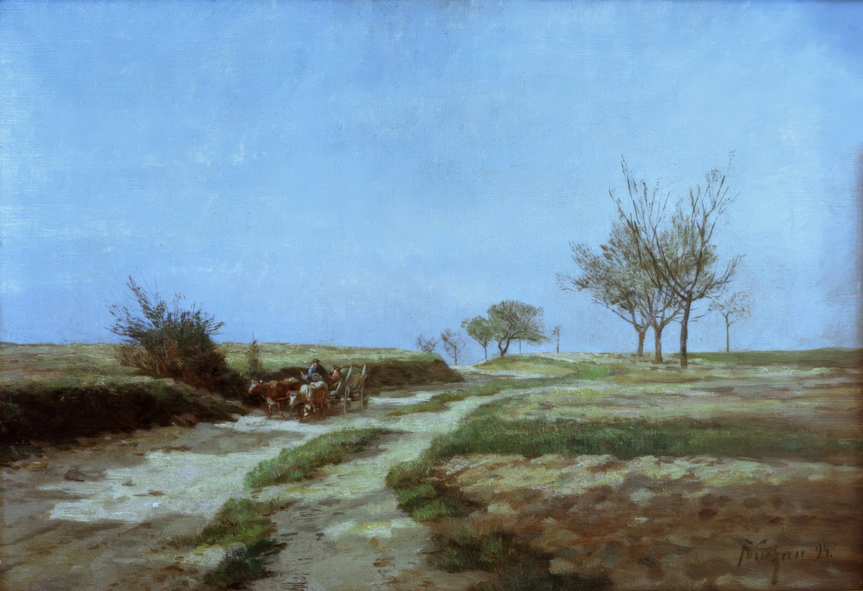 Ambiance printanière - Fritz Wucherer