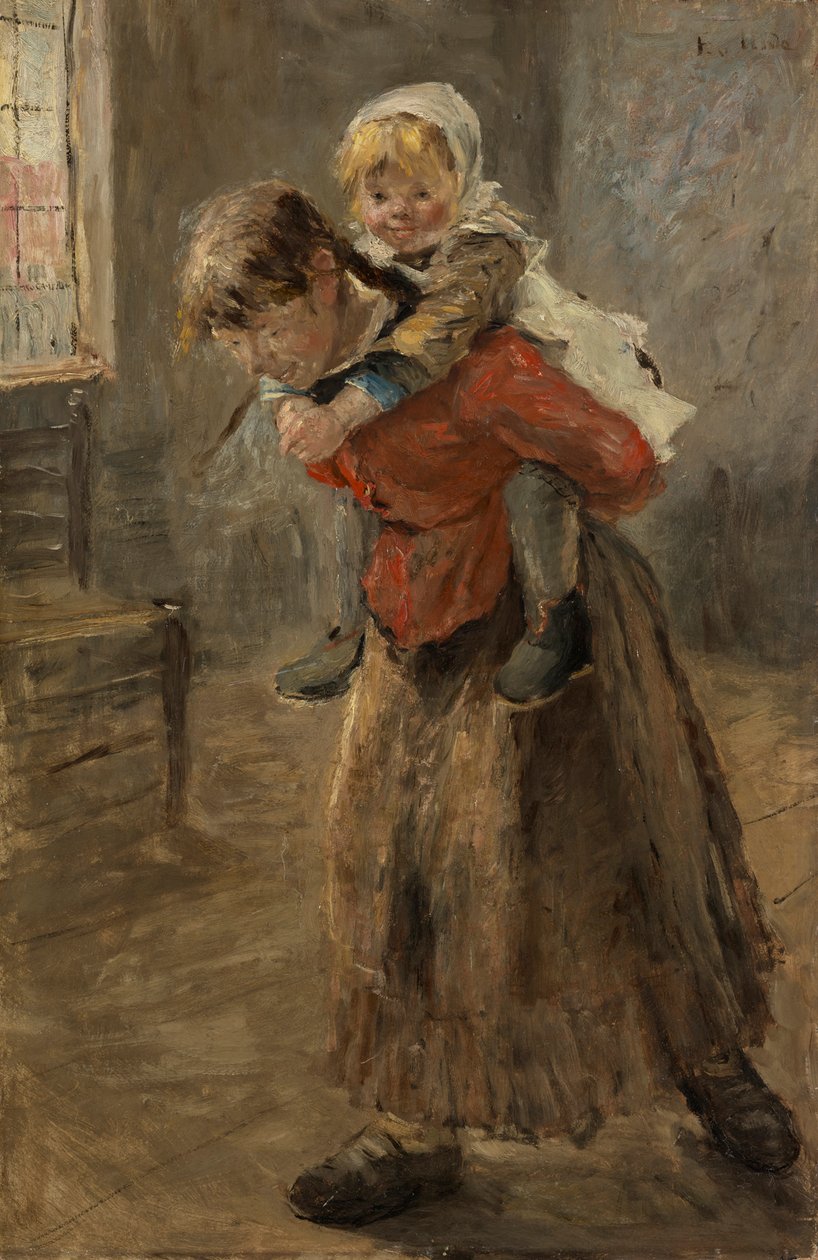 La grande sœur - Fritz von Uhde