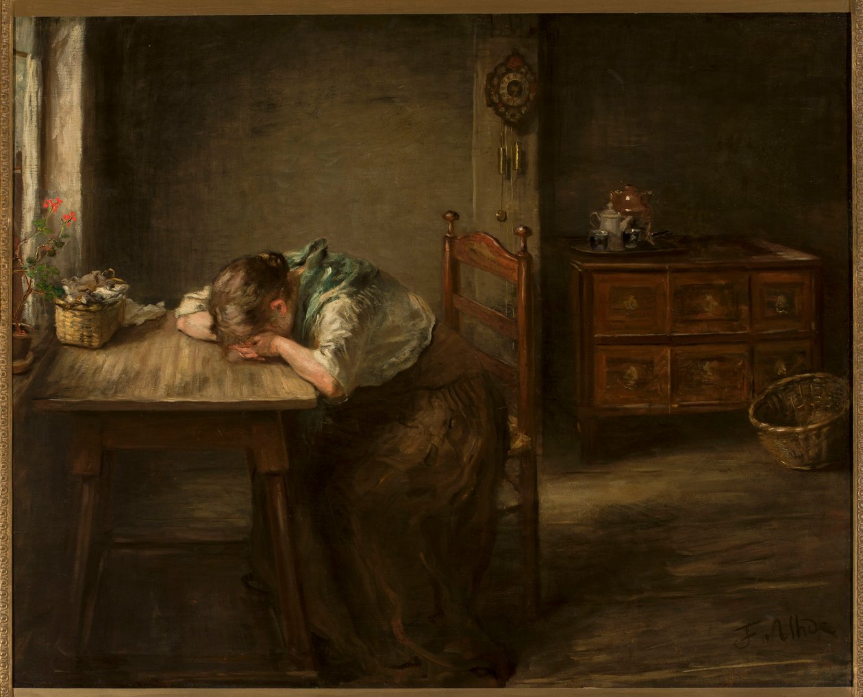 Abandonnée - Fritz von Uhde