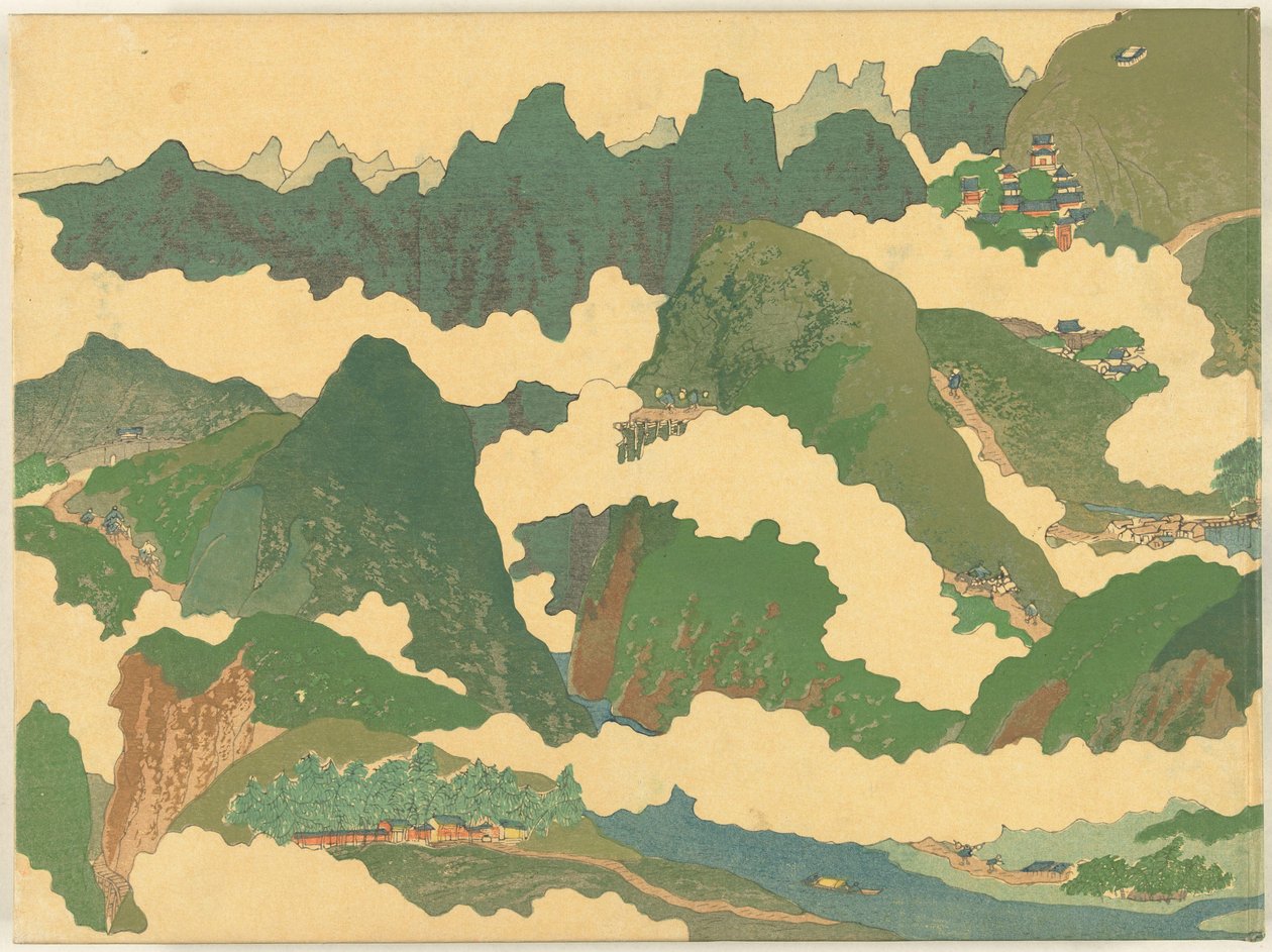 Le fleuve Jaune - Fukuda Bisen