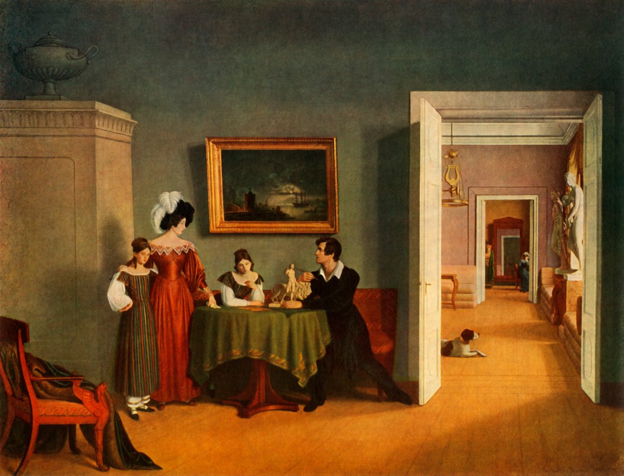 Portrait de famille - Fyodor Tolstoy