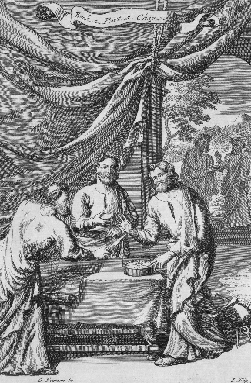 Une dispute entre cartographes, illustration du Livre 2 Partie 5 Chapitre 10 de 