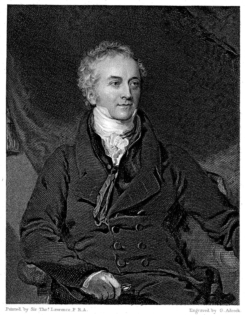 Thomas Young 1773-1829, physicien et égyptologue anglais - GH Adcock