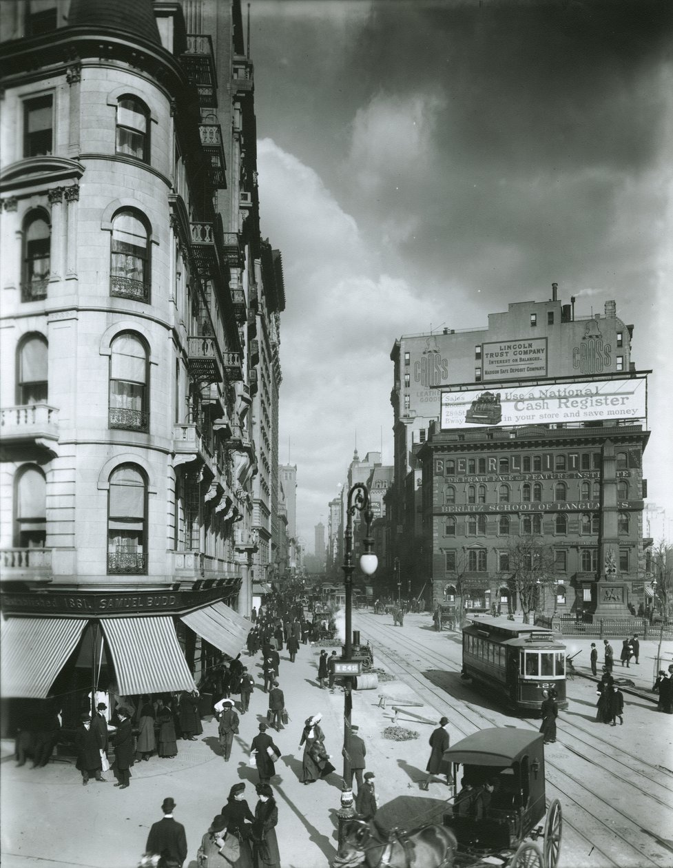 Broadway au nord de la 24e rue, New York - G.P. Hall und Sohn