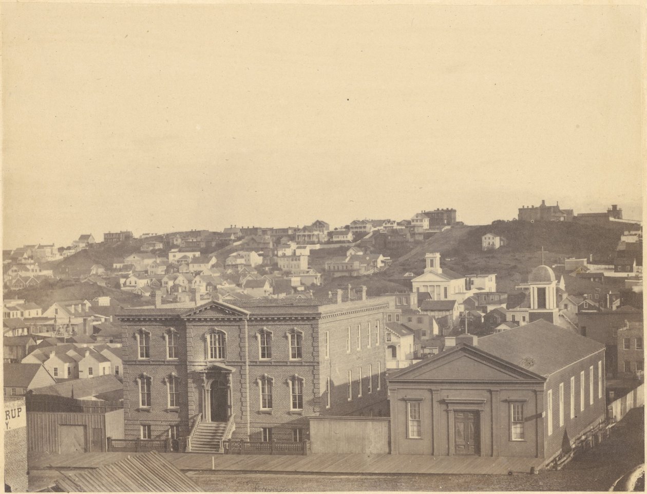 Vue de Kearny Street - au premier plan l