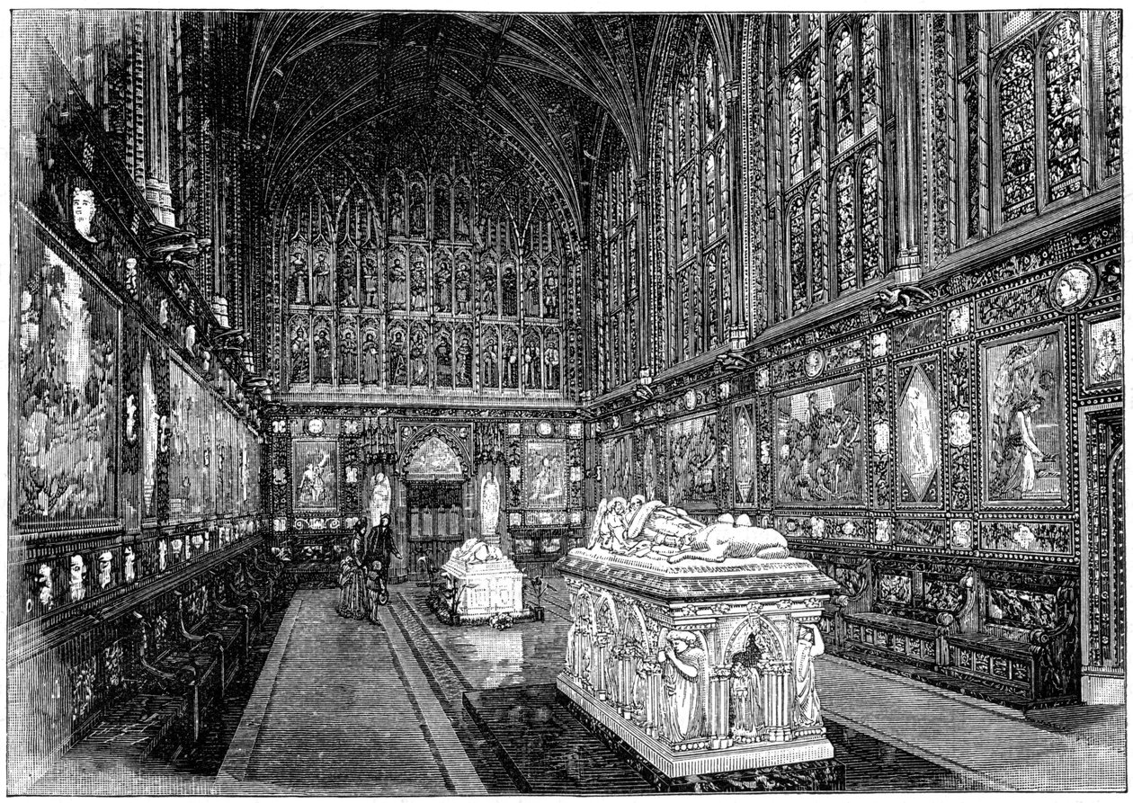 La chapelle commémorative Albert, Windsor, 1900 - G. W. Wilson and Company