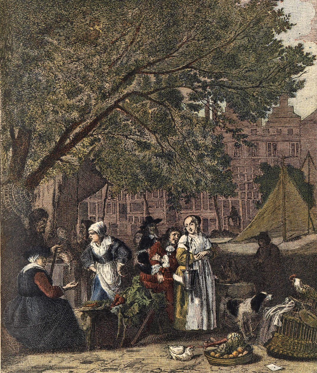 Le marché aux herbes d