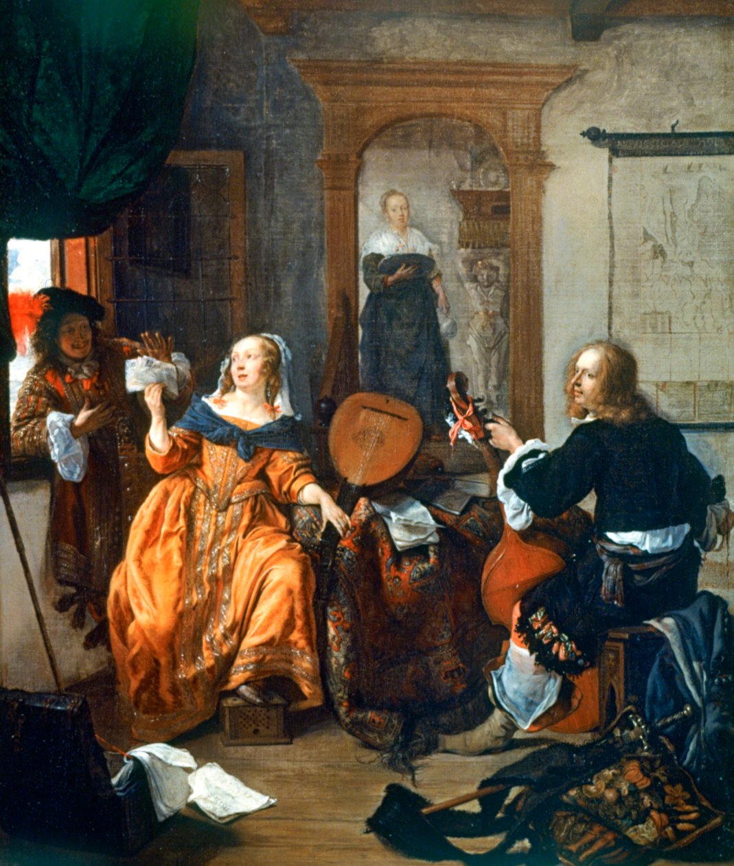 Une fête musicale - Gabriel Metsu
