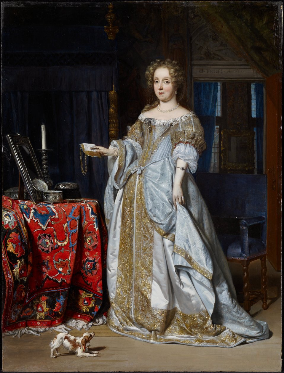 Portrait de Lucia Wijbrants - Gabriel Metsu
