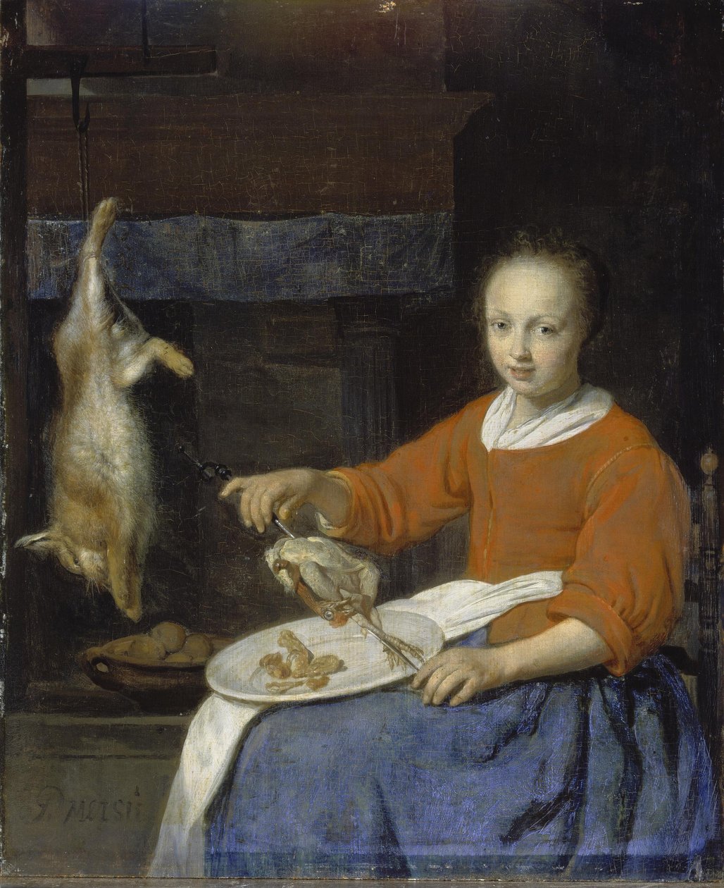 La servante de cuisine - Gabriel Metsu