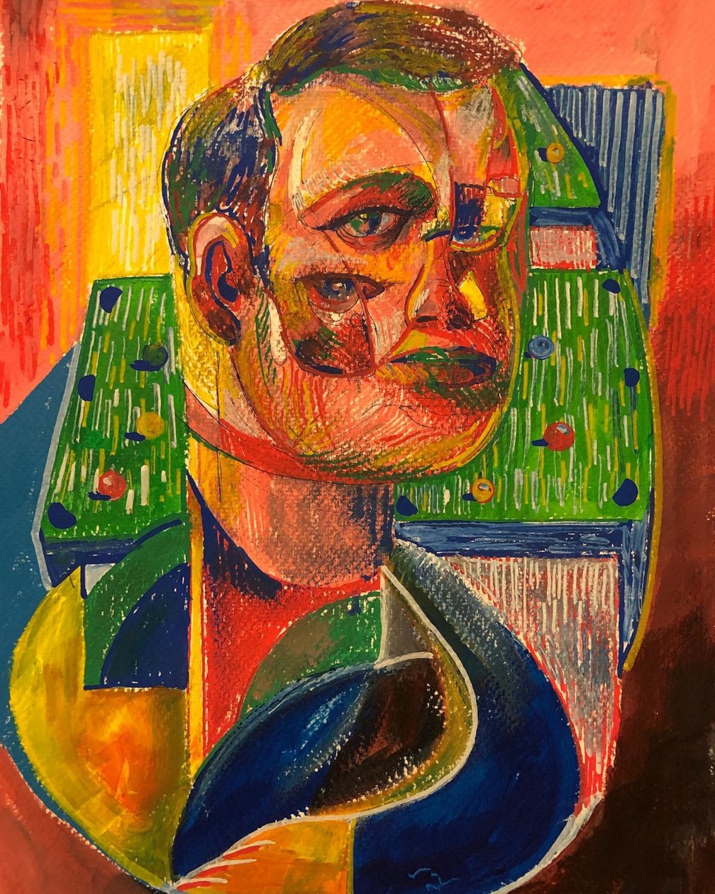Le Joueur de billard, 2021 - Gabriel Palma