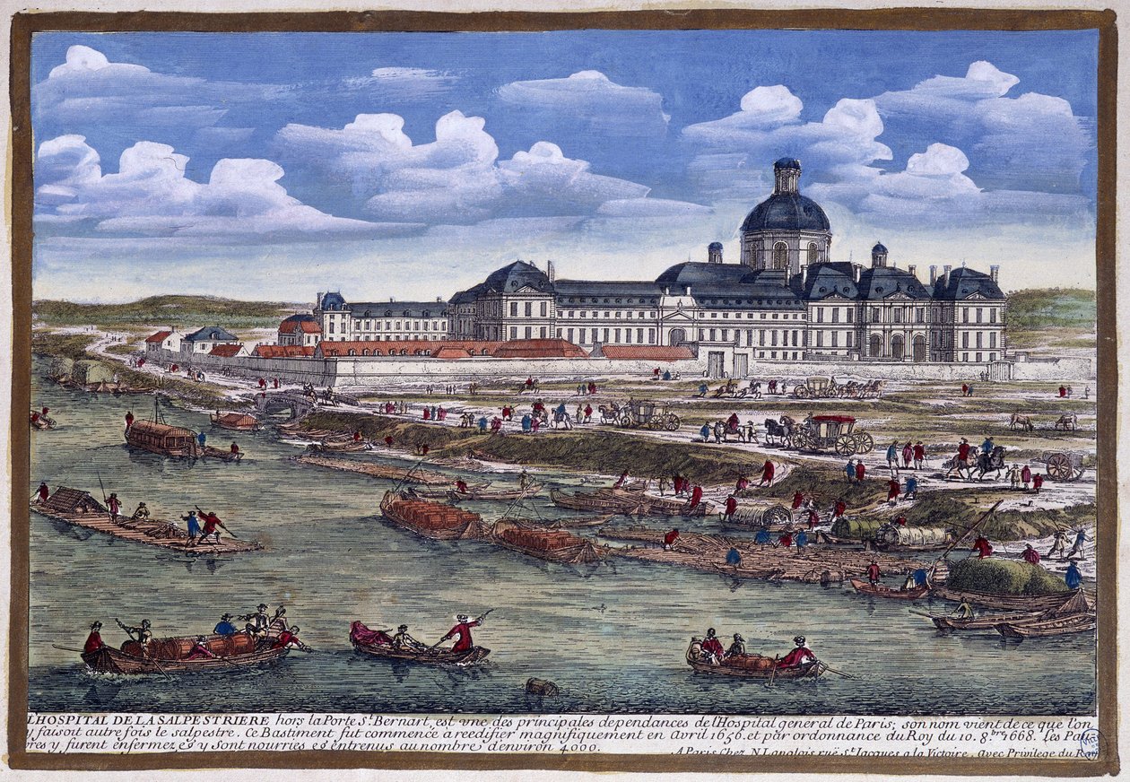 Hôpital de la Salpêtrière - Gabriel Perelle